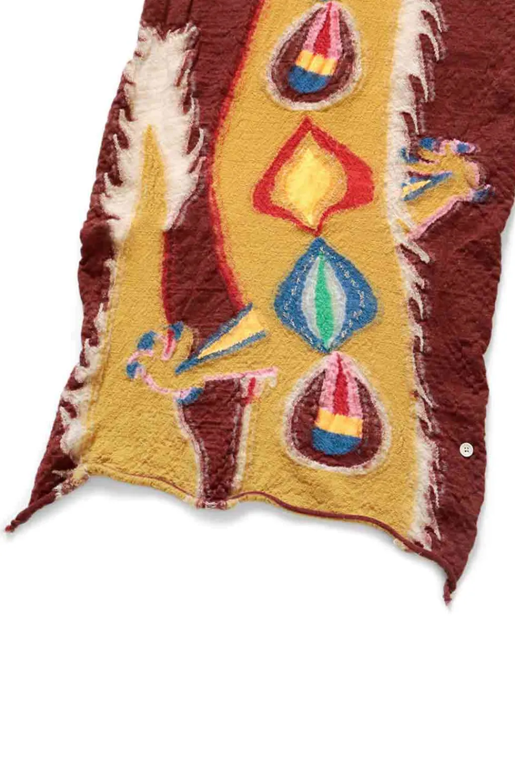 Hot Kapital Fulling Wool HAPPY Scarf DRAGON DANCE - 3 Color Choices