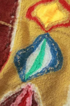 Clearance Kapital Fulling Wool HAPPY Scarf DRAGON DANCE - 3 Color Choices