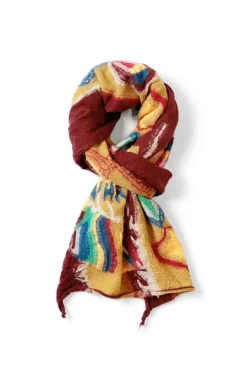 Clearance Kapital Fulling Wool HAPPY Scarf DRAGON DANCE - 3 Color Choices