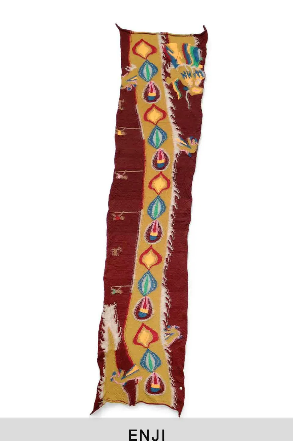 Clearance Kapital Fulling Wool HAPPY Scarf DRAGON DANCE - 3 Color Choices