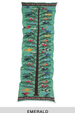 Hot Kapital Fulling Wool Scarf BIRD TREE - 2 Colors