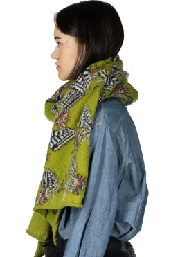 Fashion Kapital Fulling Wool Scarf BUTTERFLY - 3 Colors