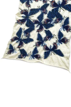 Online Kapital Fulling Wool Scarf BUTTERFLY - 3 Colors