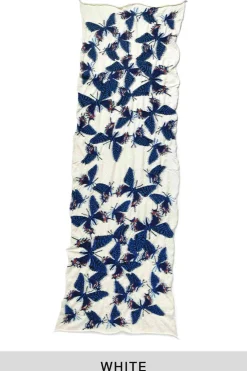 Online Kapital Fulling Wool Scarf BUTTERFLY - 3 Colors
