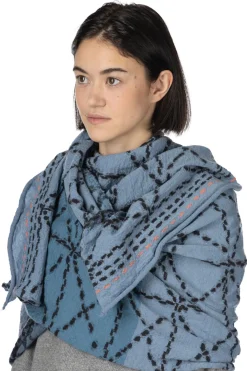 New Kapital Fulling Wool Scarf SASHIKO - 3 Colors
