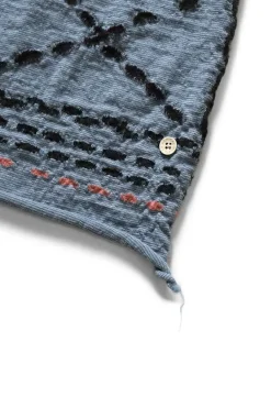 New Kapital Fulling Wool Scarf SASHIKO - 3 Colors