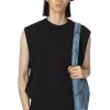 Clearance Kapital 5G Cotton Knit BONE Vest - Black