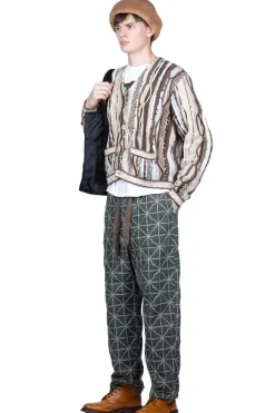 New Kapital 7G Knit GAUDY Short Cardigan - Brown