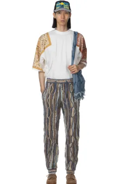Fashion Kapital 7G Knit GAUDY SWT Pants - Navy
