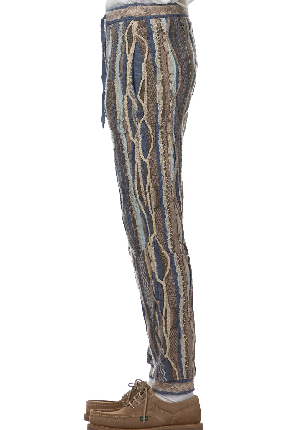 Fashion Kapital 7G Knit GAUDY SWT Pants - Navy