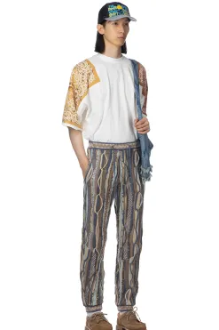 Fashion Kapital 7G Knit GAUDY SWT Pants - Navy