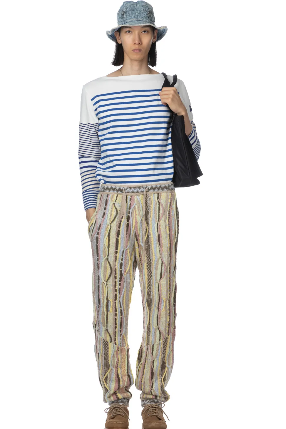 Outlet Kapital 7G Knit GAUDY SWT Pants - Yellow