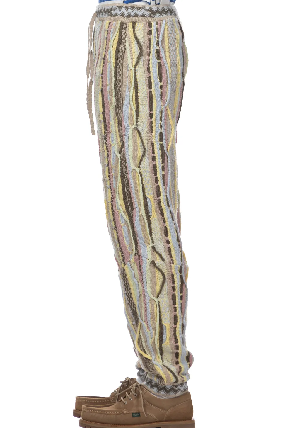 Outlet Kapital 7G Knit GAUDY SWT Pants - Yellow