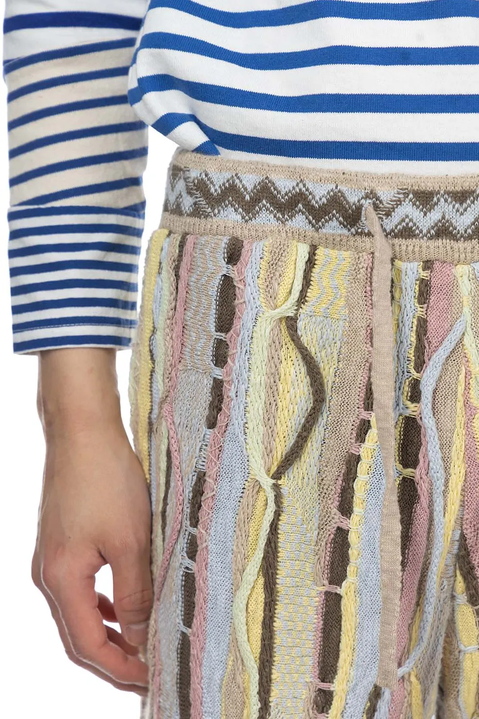 Outlet Kapital 7G Knit GAUDY SWT Pants - Yellow