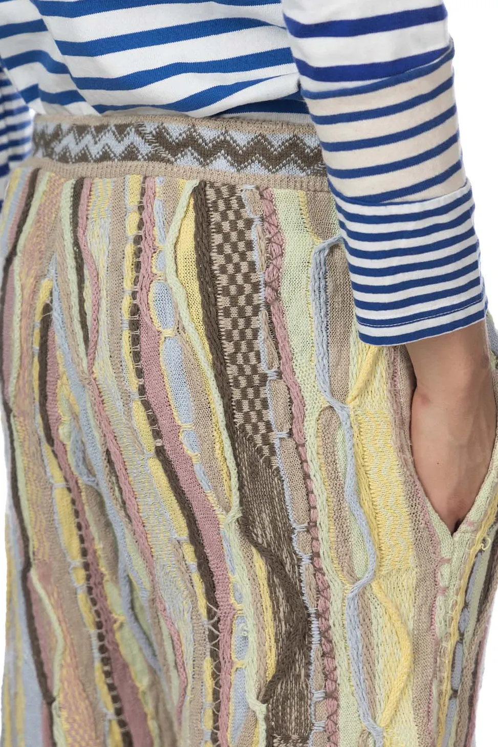 Outlet Kapital 7G Knit GAUDY SWT Pants - Yellow