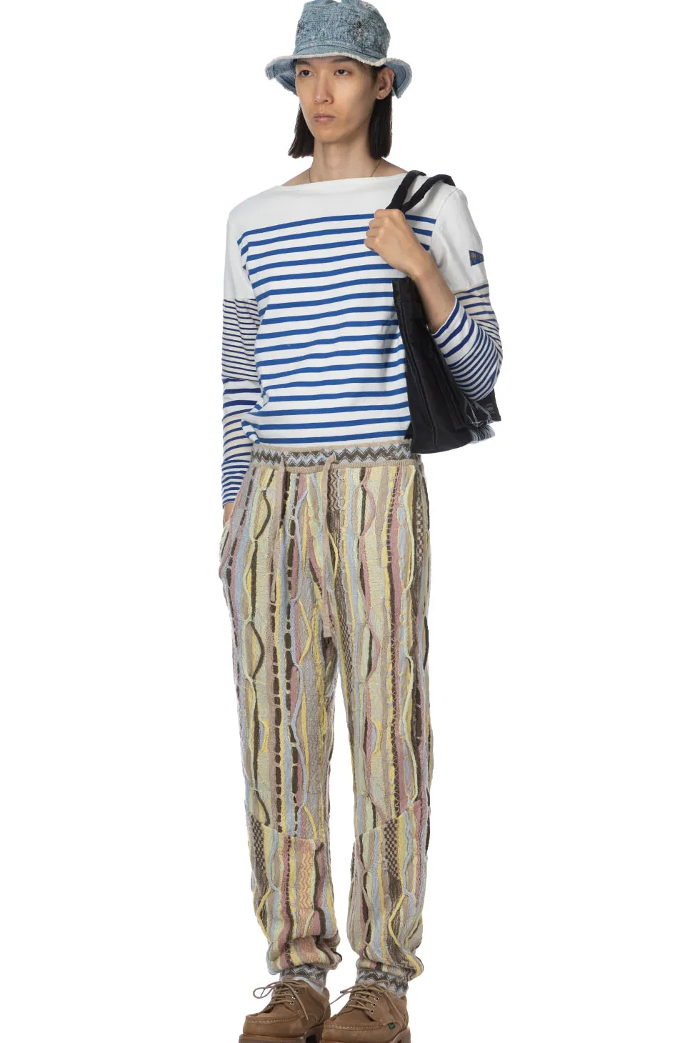 Outlet Kapital 7G Knit GAUDY SWT Pants - Yellow
