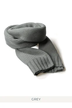 Sale Still by Hand 5G Ribbed Muffler - 2 Color Choices