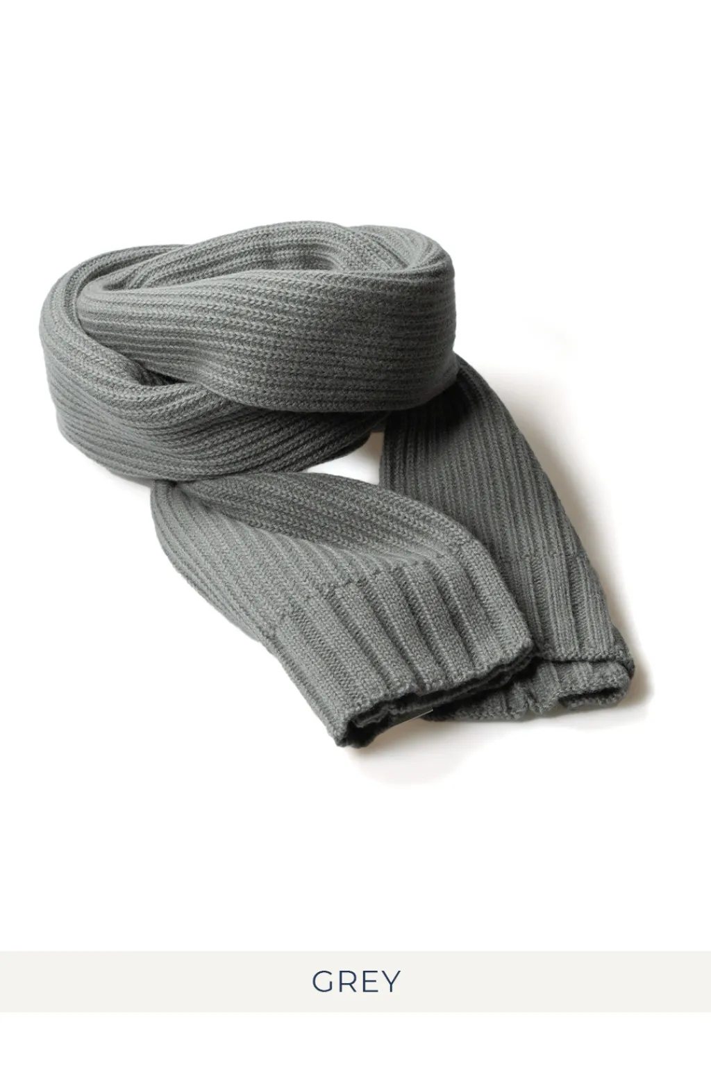 Sale Still by Hand 5G Ribbed Muffler - 2 Color Choices