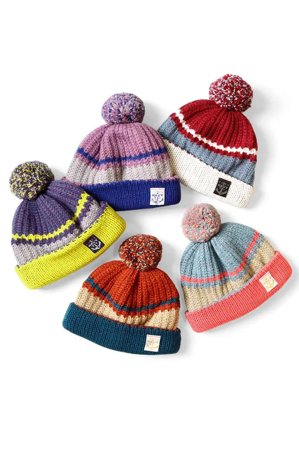 Fashion Kapital 3G Wool Cable Knit Cap - 5 color choices