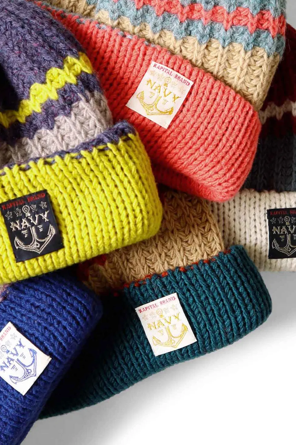 Fashion Kapital 3G Wool Cable Knit Cap - 5 color choices