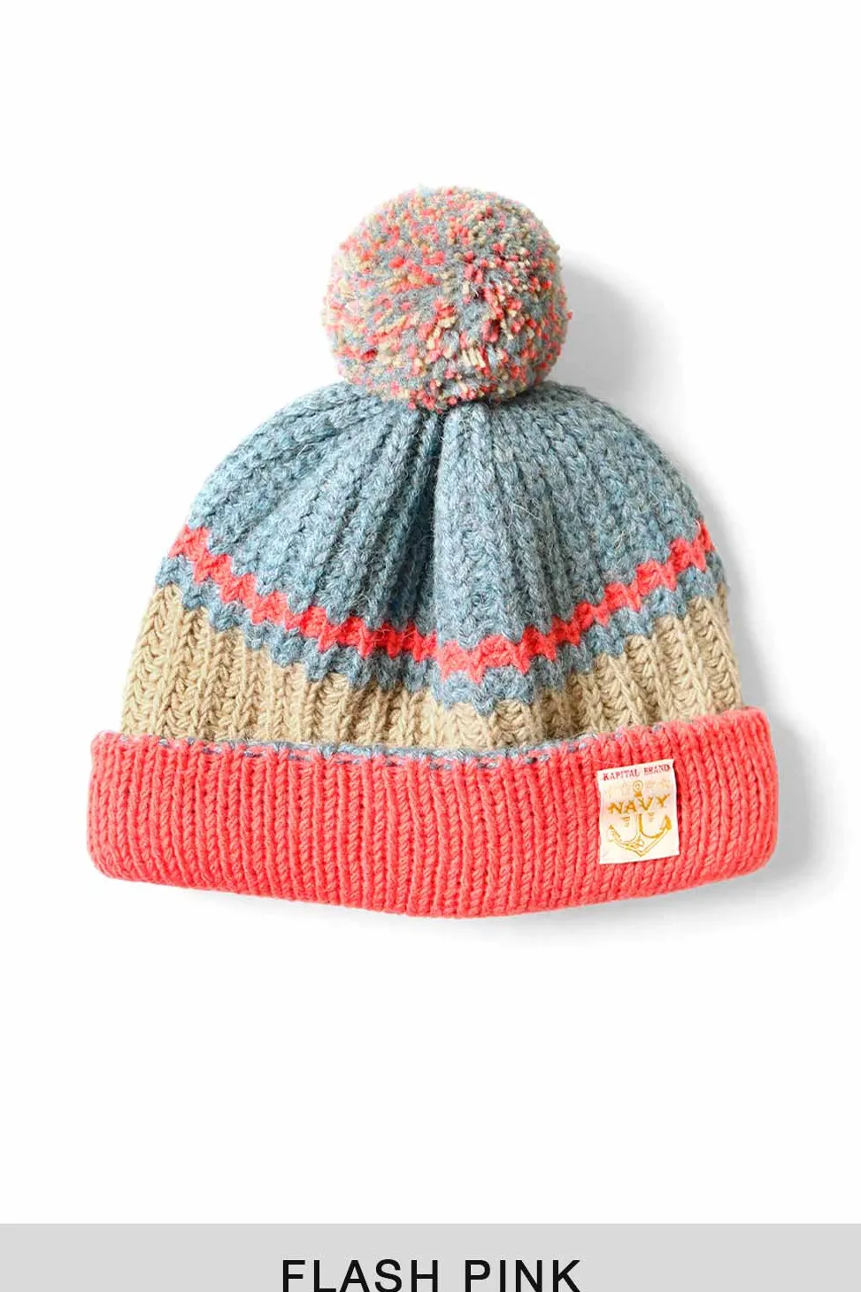 Fashion Kapital 3G Wool Cable Knit Cap - 5 color choices