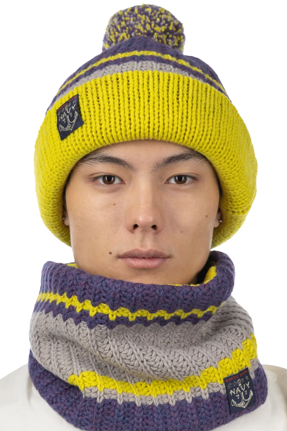 Fashion Kapital 3G Wool Cable Knit Cap - 5 color choices