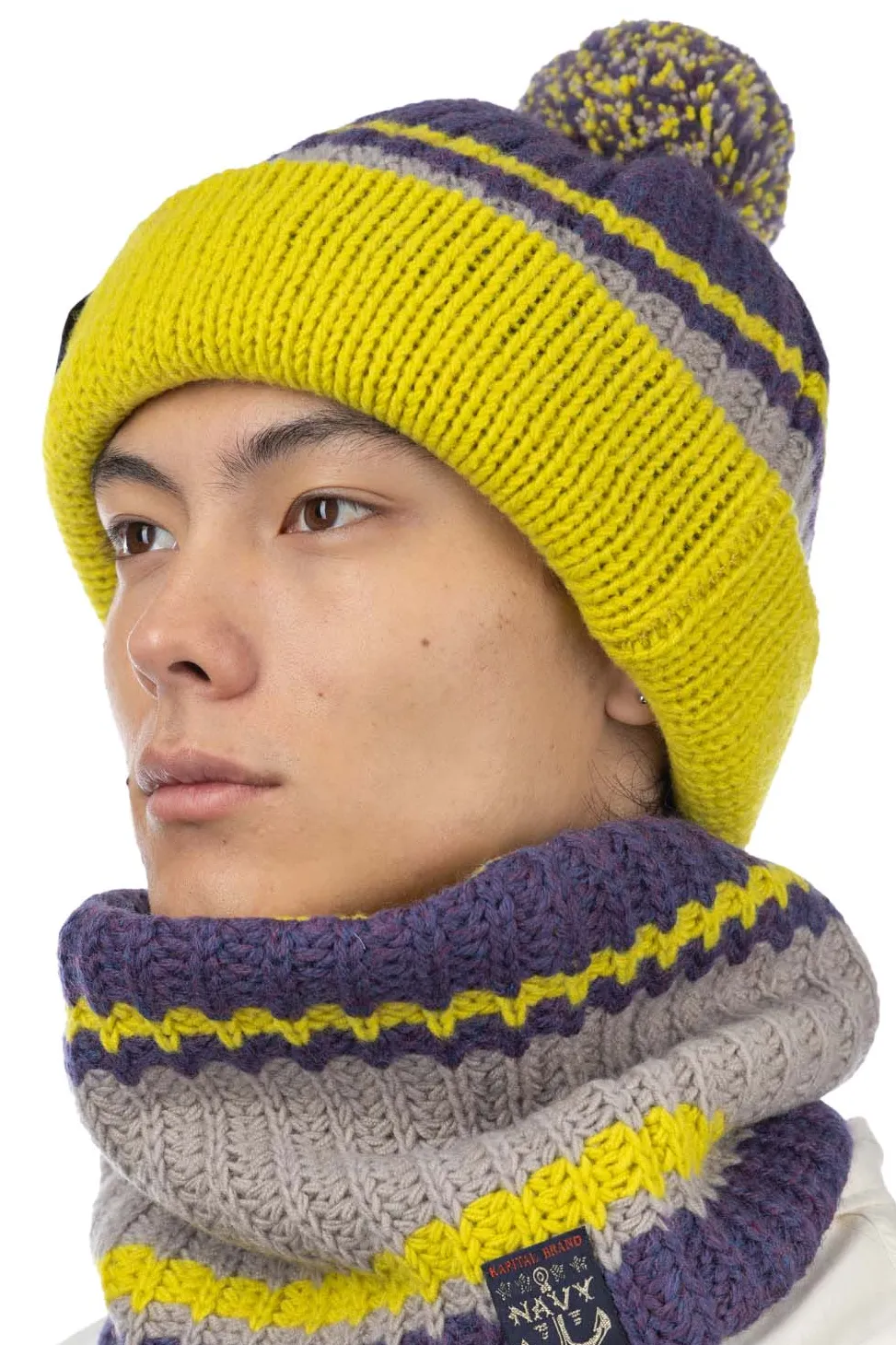 Fashion Kapital 3G Wool Cable Knit Cap - 5 color choices