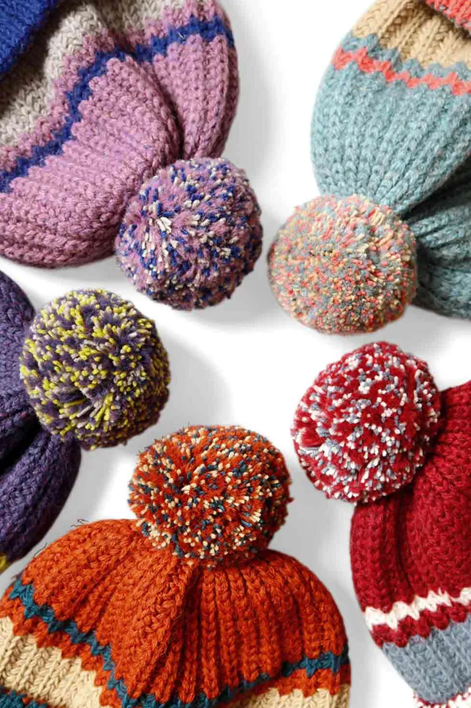 Fashion Kapital 3G Wool Cable Knit Cap - 5 color choices