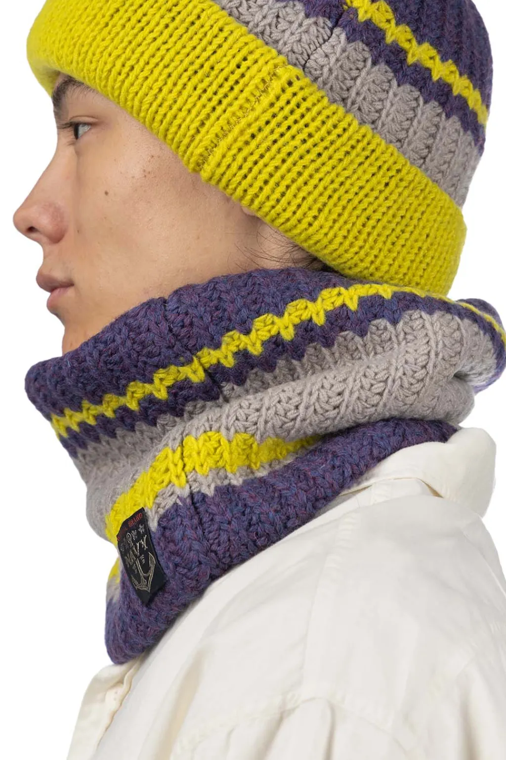 Outlet Kapital 3G Wool Cable Snood in 5 Color Choices