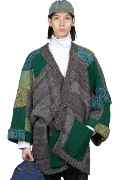 Outlet Kapital 3G Wool Hand Knit TUGIHAGI KESA Cardigan