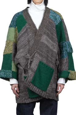 Outlet Kapital 3G Wool Hand Knit TUGIHAGI KESA Cardigan