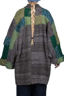 New Kapital 3G Wool Hand Knit TUGIHAGI KESA Cardigan