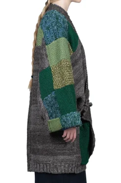 New Kapital 3G Wool Hand Knit TUGIHAGI KESA Cardigan