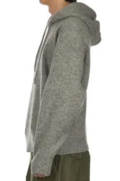 Discount Kapital 5G Wool Hood Sweater (SPEAKEASY Embroidery) - Grey