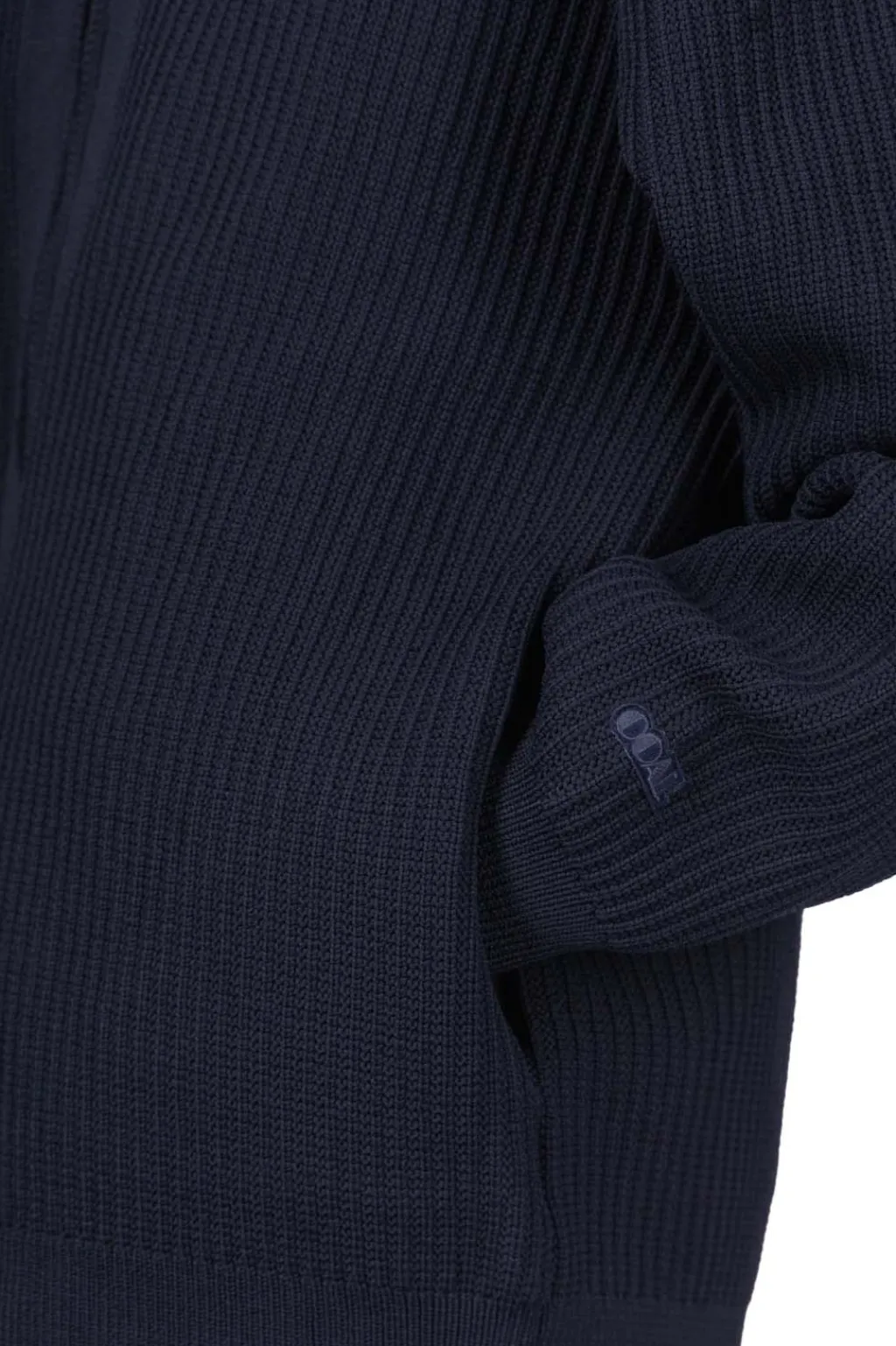 Sale Nanamica 5G Zip Cardigan - Navy