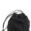 Hot amiacalva Gabardine Drawstring Bag - Black