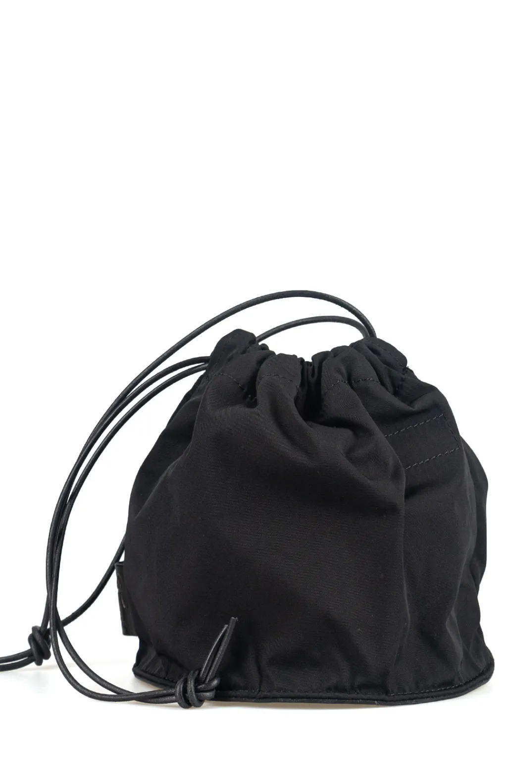 Hot amiacalva Gabardine Drawstring Bag - Black