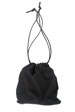 Hot amiacalva Gabardine Drawstring Bag - Black