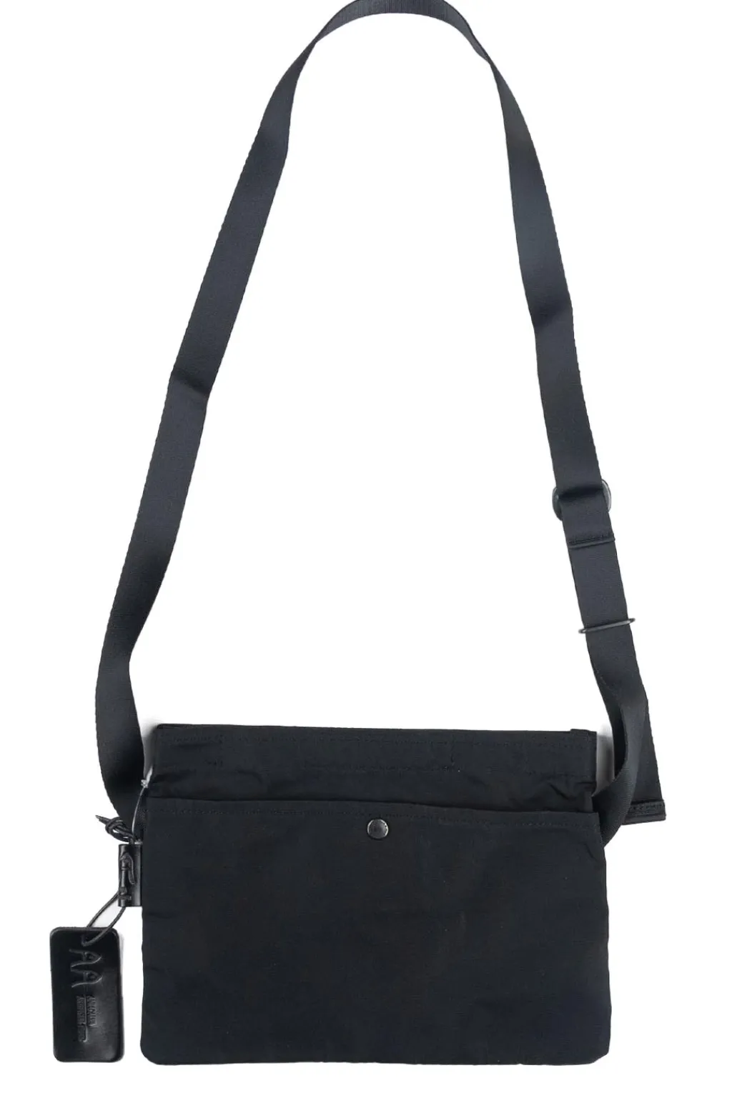 New amiacalva Gabardine Sacoche - Black