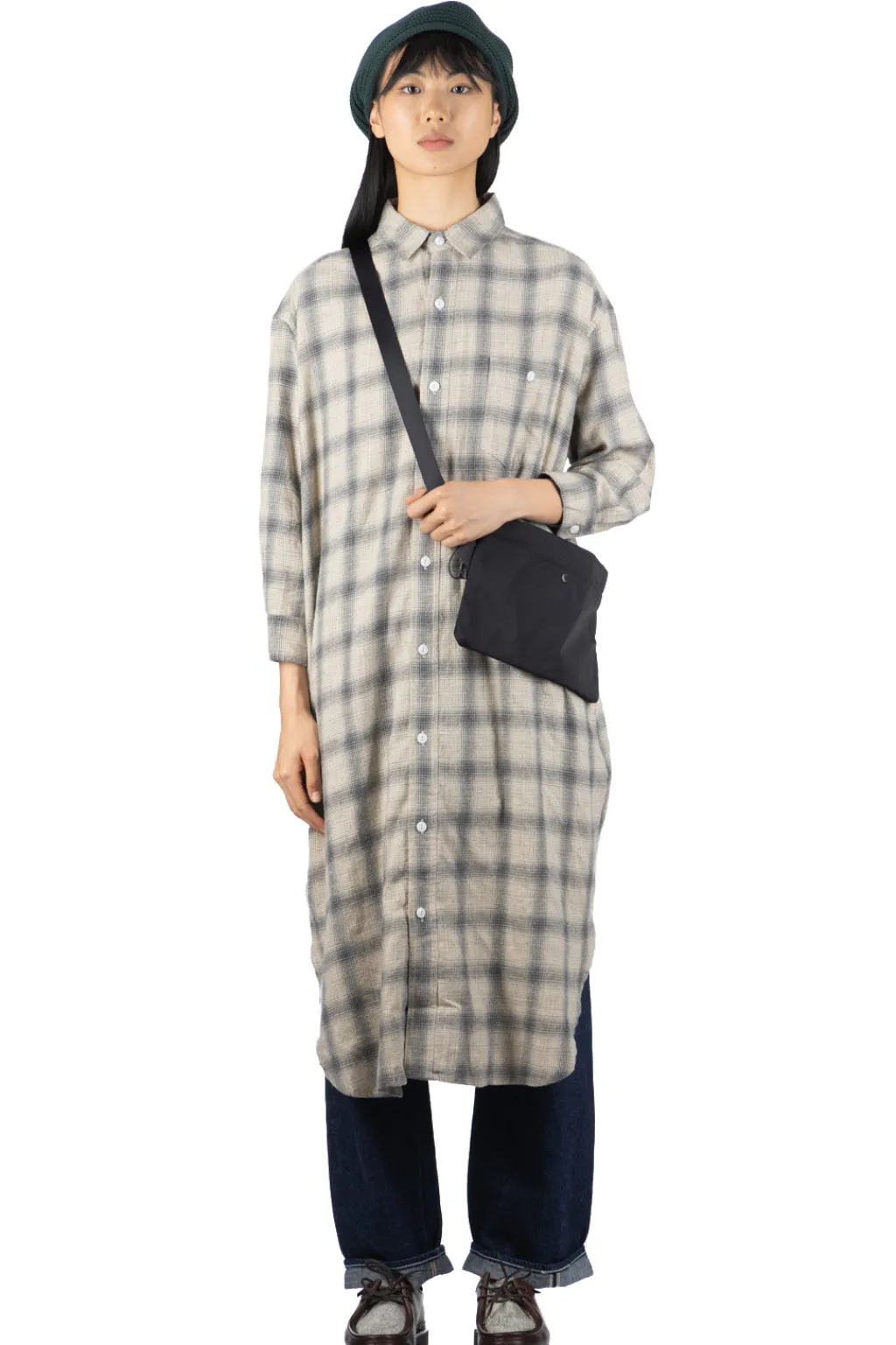 New amiacalva Gabardine Sacoche - Black