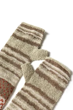 Outlet Kapital GABBEH Patchwork 2Ways Mittens - 3 Colors