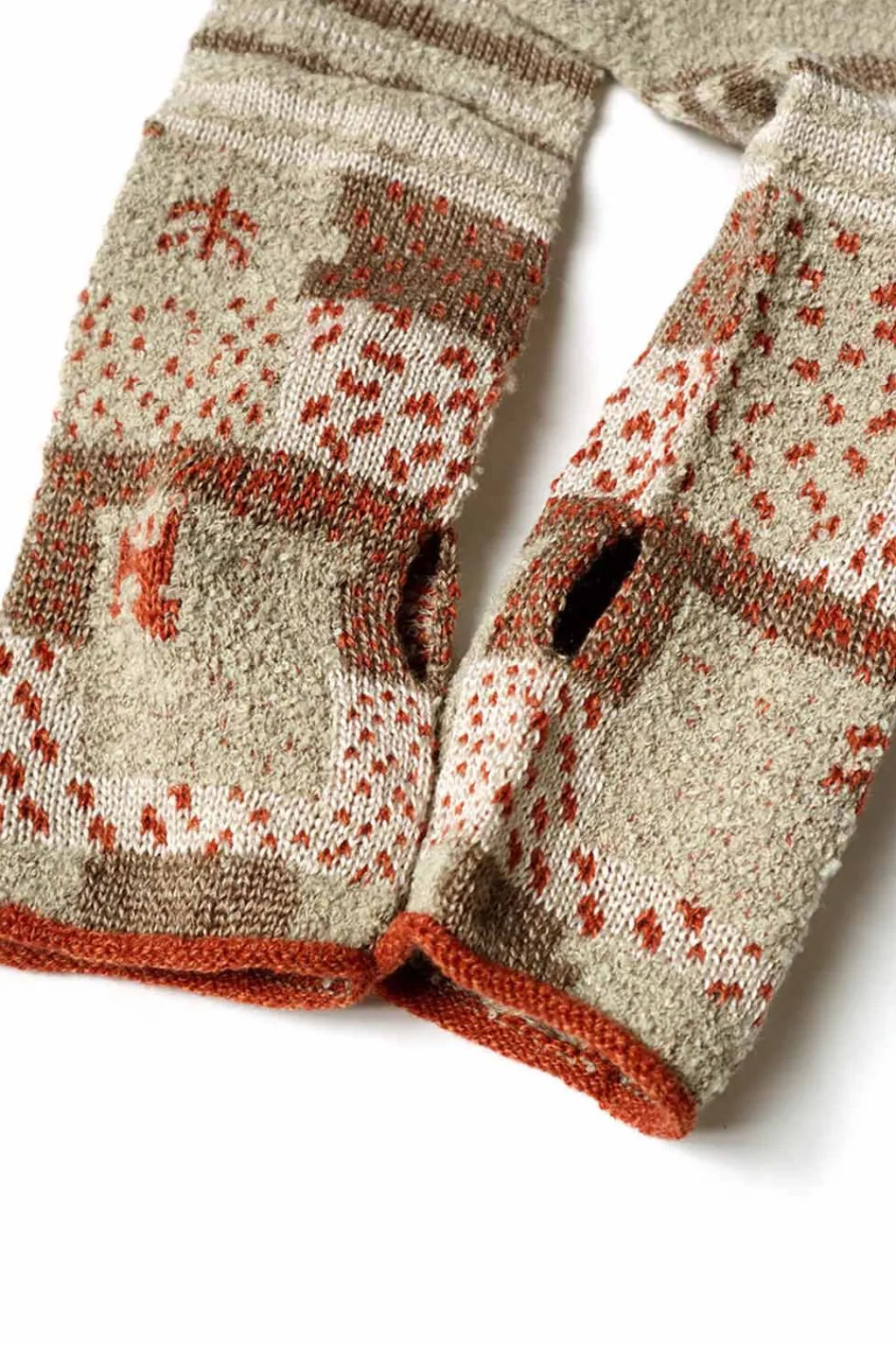 Outlet Kapital GABBEH Patchwork 2Ways Mittens - 3 Colors