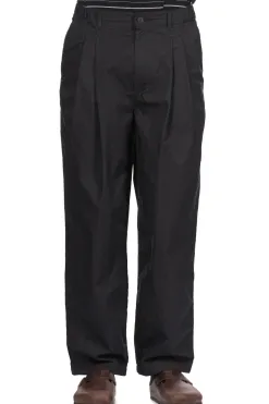 New Still by Hand Garment Dye 2 Tuck Pants - Ink Black
