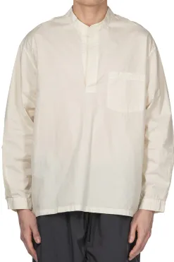 Best Still by Hand Garment Dye Over Shirt - Ecru