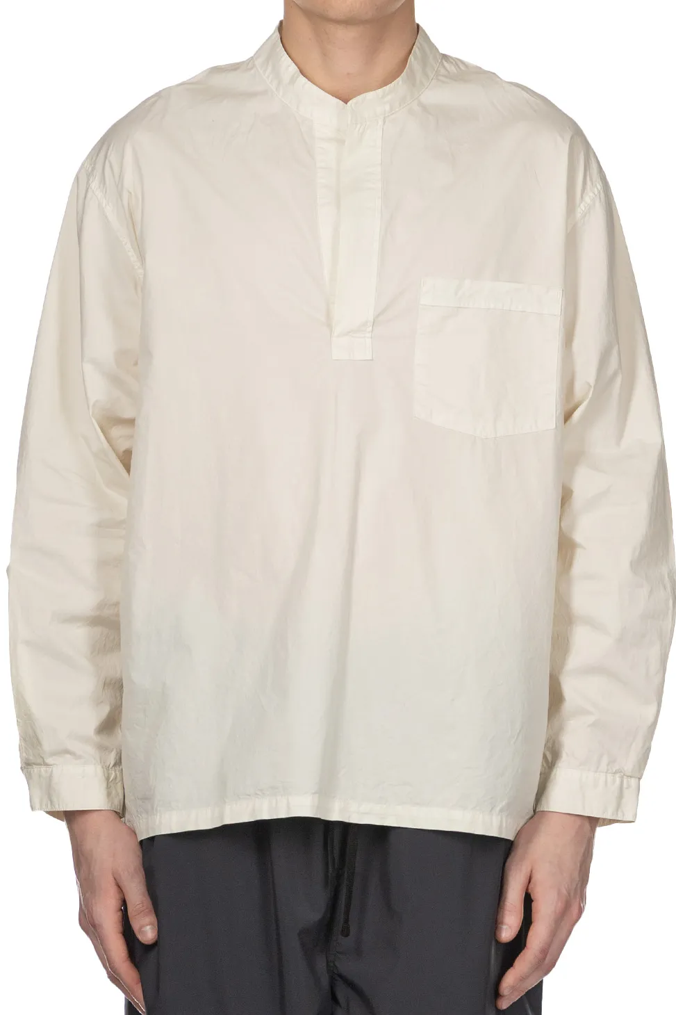 Best Still by Hand Garment Dye Over Shirt - Ecru