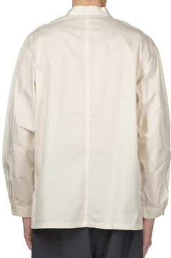Best Still by Hand Garment Dye Over Shirt - Ecru