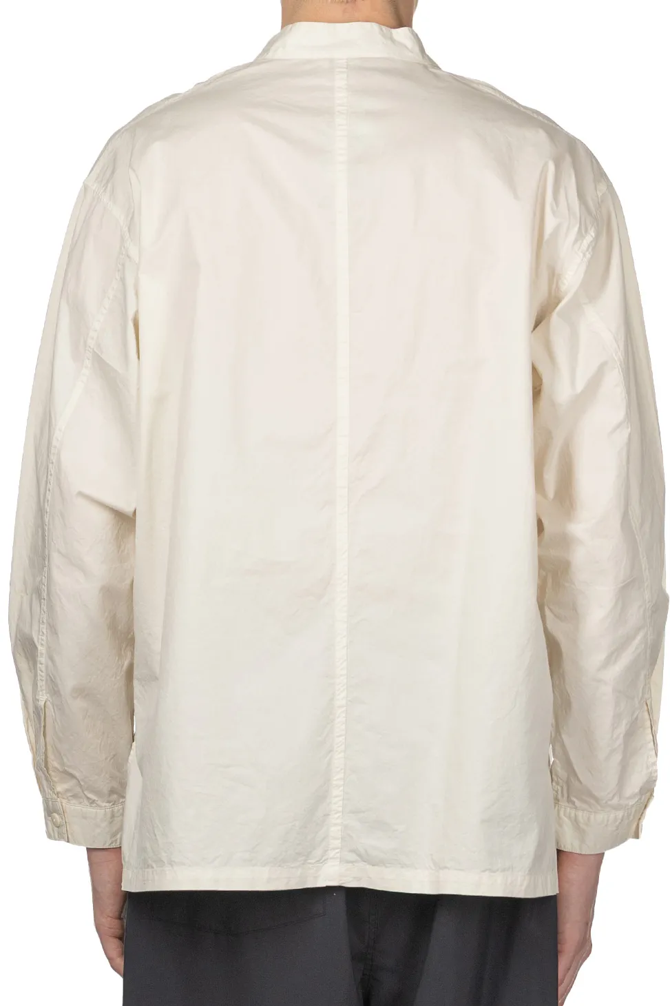 Best Still by Hand Garment Dye Over Shirt - Ecru