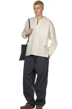 Best Still by Hand Garment Dye Over Shirt - Ecru