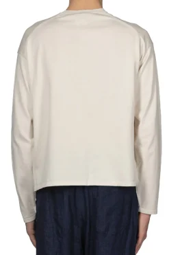 Outlet YLEVE Gas Singeing Cotton Knit Pullover - Ivory