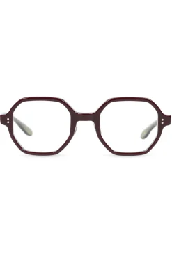 Outlet Grapes and Celadon GC-003-08 - Solid burgundy × Clear Olive